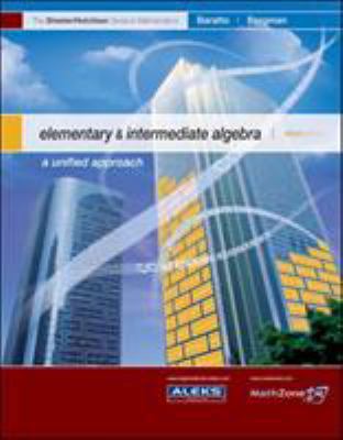 Elementary & Intermediate Algebra: A Unified Ap... 0073309613 Book Cover