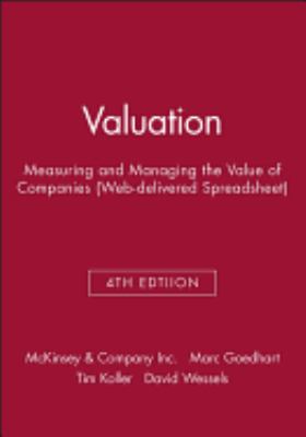 Valuation: Measuring and Managing the Value of ... 047173389X Book Cover