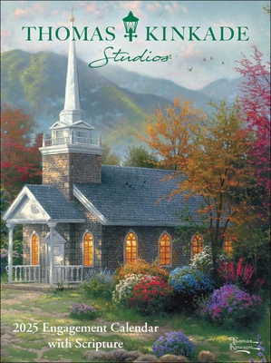 Thomas Kinkade Studios 12-Month 2025 Monthly/We... 1524889156 Book Cover