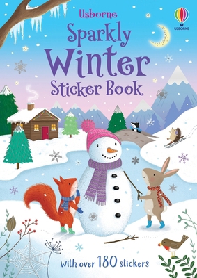 Sparkly Winter Sticker Book 1803703261 Book Cover