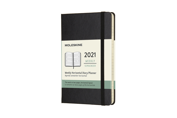 Moleskine 2021 Weekly Horizontal Planner, 12m, ... B07Y5Y6VX4 Book Cover