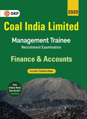 Coal India Ltd. 2019-20: Management Trainee - F... 9389718236 Book Cover