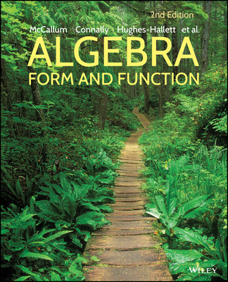 Algebra: Form and Function 1118449193 Book Cover