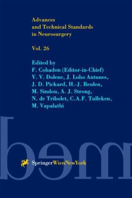 Advances and Technical Standards in Neurosurgery 3211834249 Book Cover