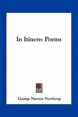 In Itinere: Poems 1163755990 Book Cover