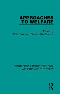 Approaches to Welfare 113860741X Book Cover