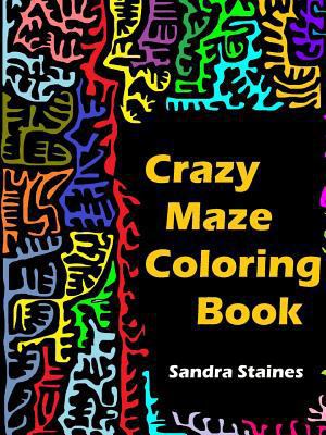 Crazy Maze Coloring Book 1329902513 Book Cover