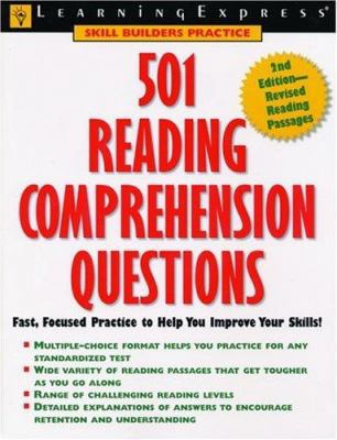 501 Reading Comprehension Questions 157685387X Book Cover