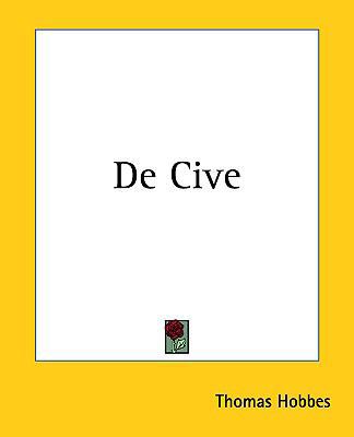 de Cive 1161428046 Book Cover