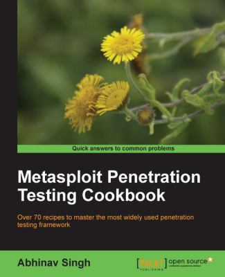 Metasploit Penetration Testing Cookbook 1849517428 Book Cover