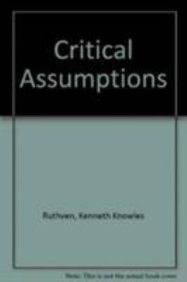 Critical Assumptions 0521222575 Book Cover