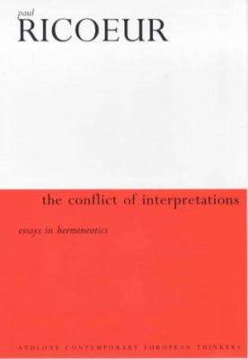 Conflict of Interpretations: Essays in Hermeneu... 0485300613 Book Cover