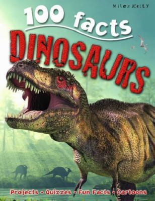 100 Facts Dinosaurs 1848109121 Book Cover