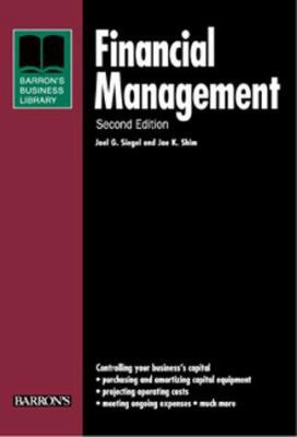 Financial Management (Barron's Business Library... 0764114026 Book Cover