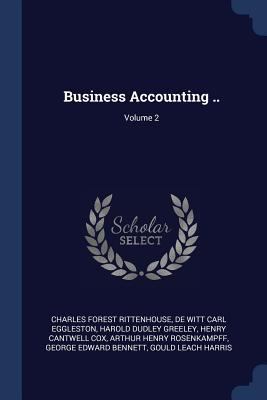 Business Accounting ..; Volume 2 1376736179 Book Cover