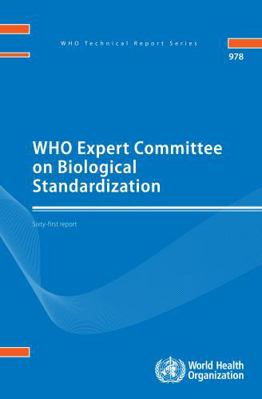 Who Expert Committee on Biological Standardizat... 924120978X Book Cover