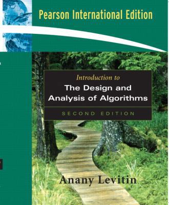 Introduction to the Design & Analysis of Algori... 0321364139 Book Cover
