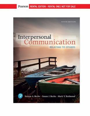 Interpersonal Communication: Relating to Others [Large Print] 0134877179 Book Cover