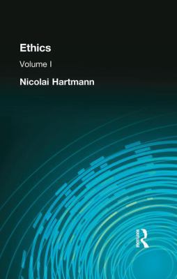 Ethics: Volume I 1138870838 Book Cover