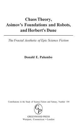 Chaos Theory, Asimov's Foundations and Robots, ... 0313311897 Book Cover