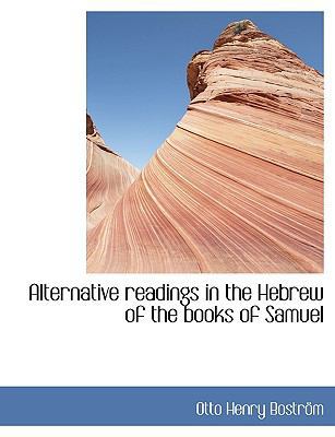 Alternative Readings in the Hebrew of the Books... 1140173197 Book Cover