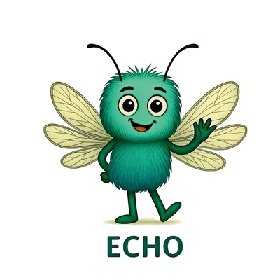 Echo and the Rainbow Umbrella 1764366174 Book Cover