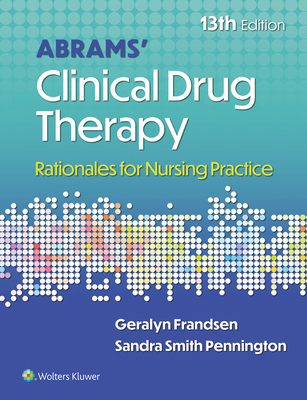 Abrams' Clinical Drug Therapy: Rationales for N... 1975222326 Book Cover