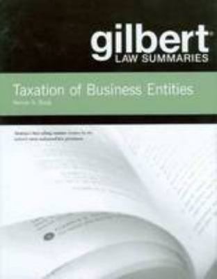 Gilbert Law Summaries on Tax of Business Entiti... 0314279121 Book Cover