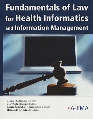 Fundamentals of Law for Health Informatics and ... 1584261730 Book Cover