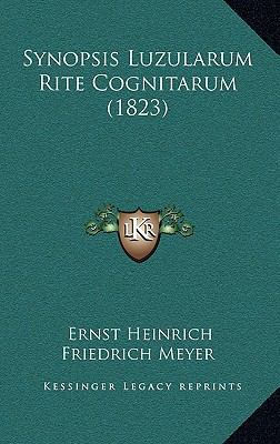 Synopsis Luzularum Rite Cognitarum (1823) [Latin] 1168699940 Book Cover