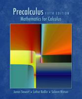 Precalculus: Mathematics for Calculus (with CD-... 0534492770 Book Cover