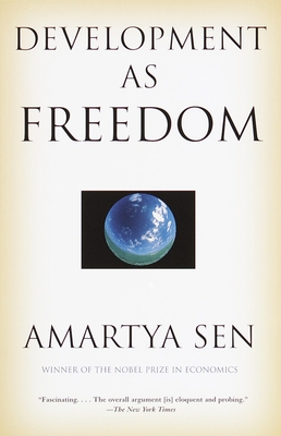 Development as Freedom 0385720270 Book Cover