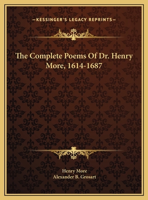 The Complete Poems Of Dr. Henry More, 1614-1687 1169752845 Book Cover