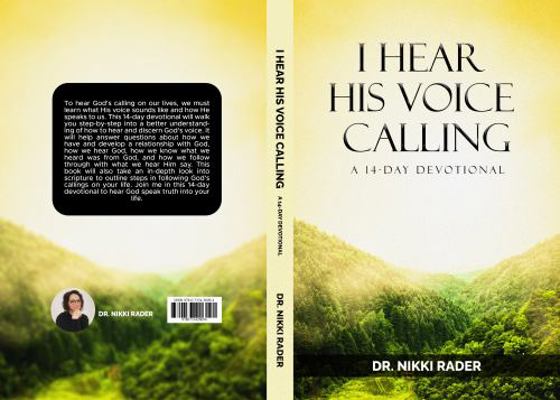 Hardcover I Hear His Voice Calling : A 14-Day Devotional Book
