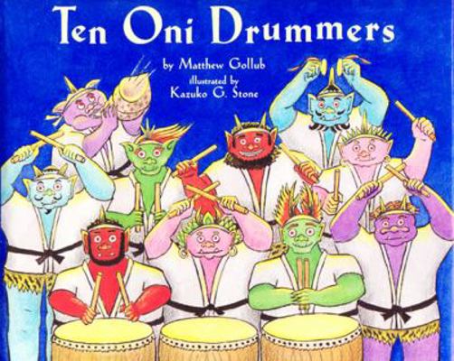 Ten Oni Drummers 1584300116 Book Cover