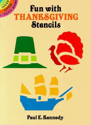 Fun with Thanksgiving Stencils 0486263983 Book Cover