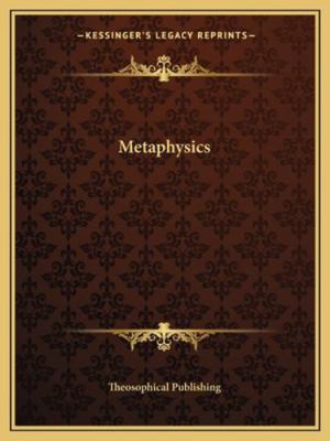 Metaphysics 1162837594 Book Cover