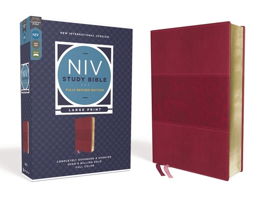 NIV Study Bible, Fully Revised Edition, Large P... [Large Print] 0310449200 Book Cover