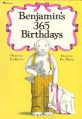 Benjamin's 365 Birthdays 0689716354 Book Cover