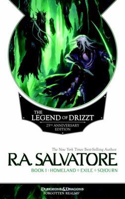 The Legend of Drizzt 25th Anniversary Edition, ... 0786965371 Book Cover