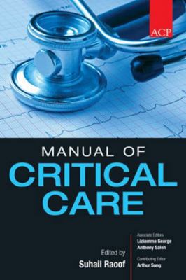 ACP Manual of Critical Care 0071605657 Book Cover
