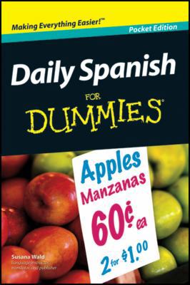 Daily Spanish for Dummies Pocket Edition 0470548193 Book Cover