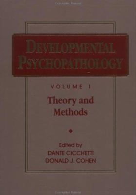 Developmental Psychopathology, Theory and Methods 0471532436 Book Cover