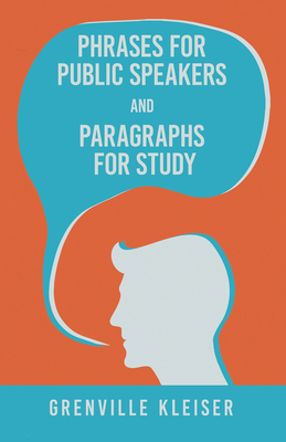 Phrases for Public Speakers and Paragraphs for ... 1528713516 Book Cover