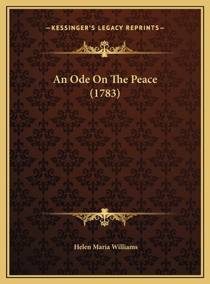 An Ode On The Peace (1783) 1169401856 Book Cover