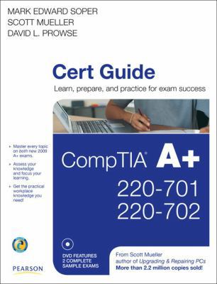 CompTIA A+ Cert Guide: 220-701, 220-702 [With D... 0789740478 Book Cover