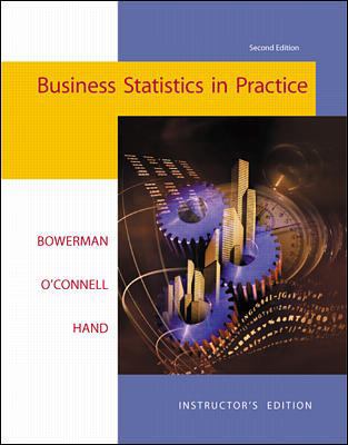 Business Statistics in Practice 0072320583 Book Cover