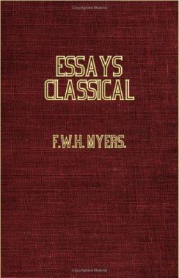 Essays Classical: Greek Oracles; Virgil; Marcus... 1846643899 Book Cover