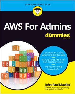 AWS for Admins for Dummies 1119312485 Book Cover