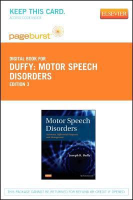 Motor Speech Disorders - Elsevier eBook on Vita... 0323112676 Book Cover